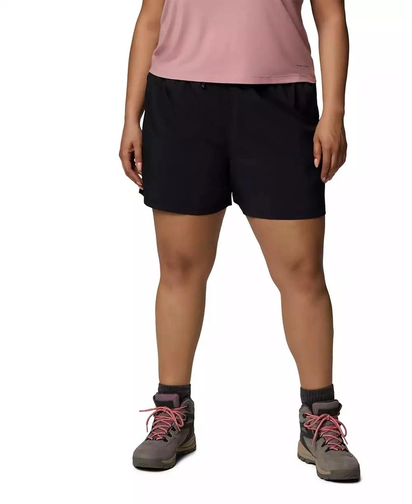 Columbia Plus Size BlueVista Hill Elastic Shorts 1
