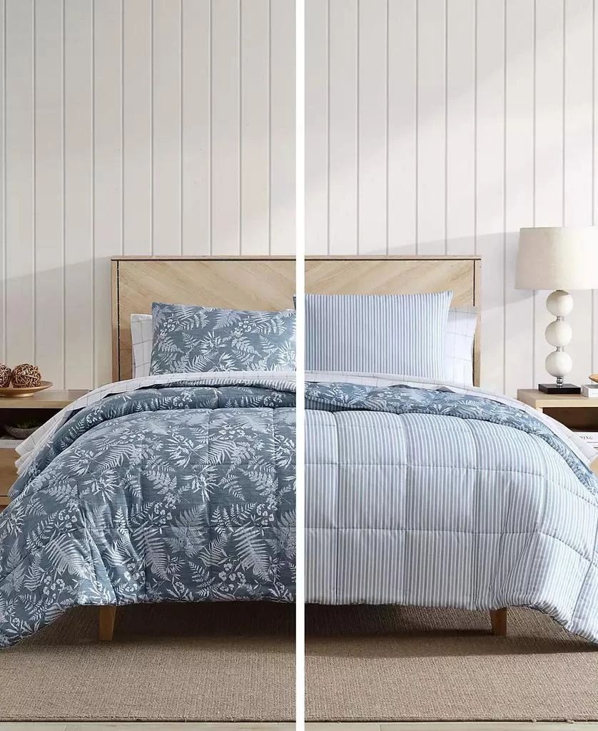Eddie Bauer Fern Garden Reversible 3 Piece Comforter Set 5