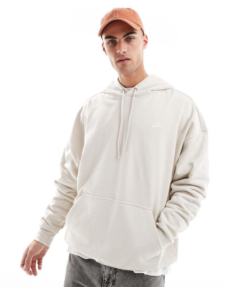 asos white nike hoodie