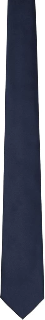 Ferragamo Navy Silk Tie 1