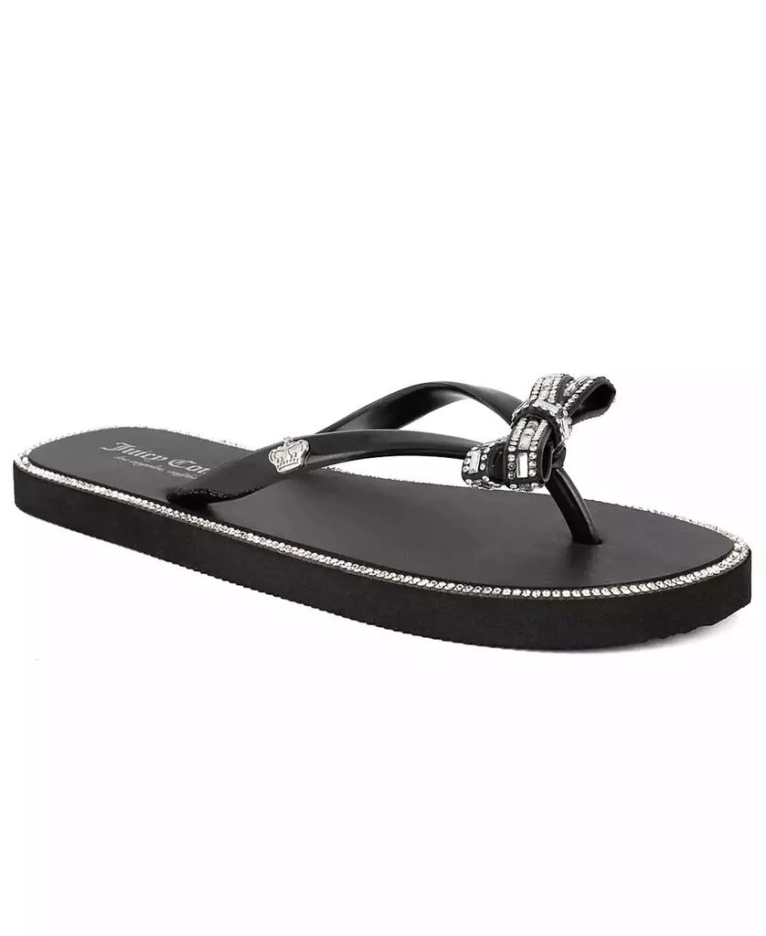 Juicy Couture Women's Sierra Bow Flip Flops 1