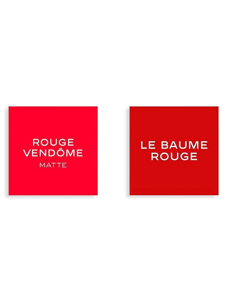 La Bouche Rouge Lipstick Set With Fine Leather Case 2
