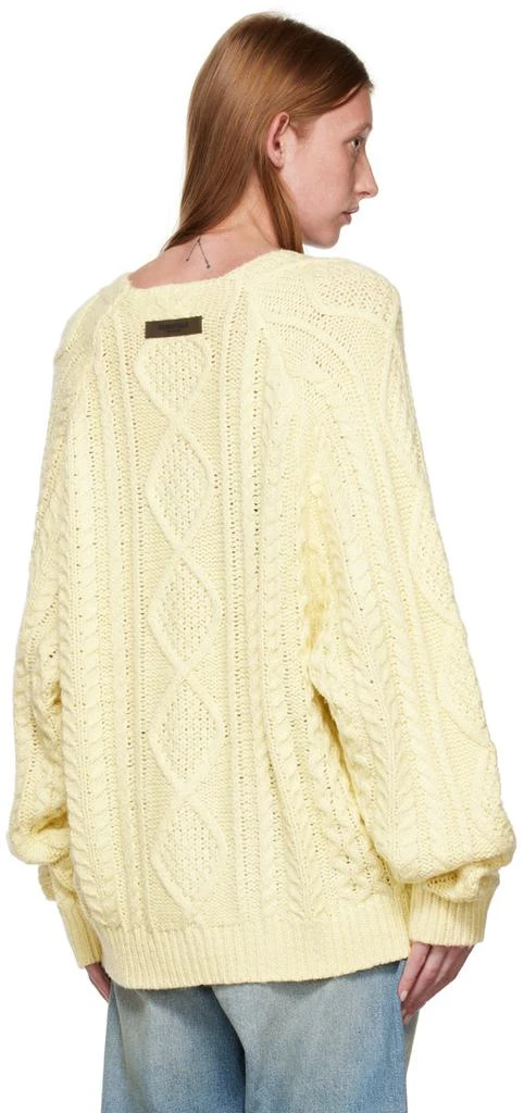 Essentials Yellow Raglan Sweater 3