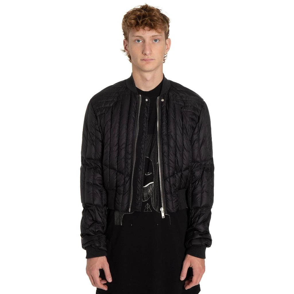 Rick Owens Fog Cropped Bomber Jacket 1