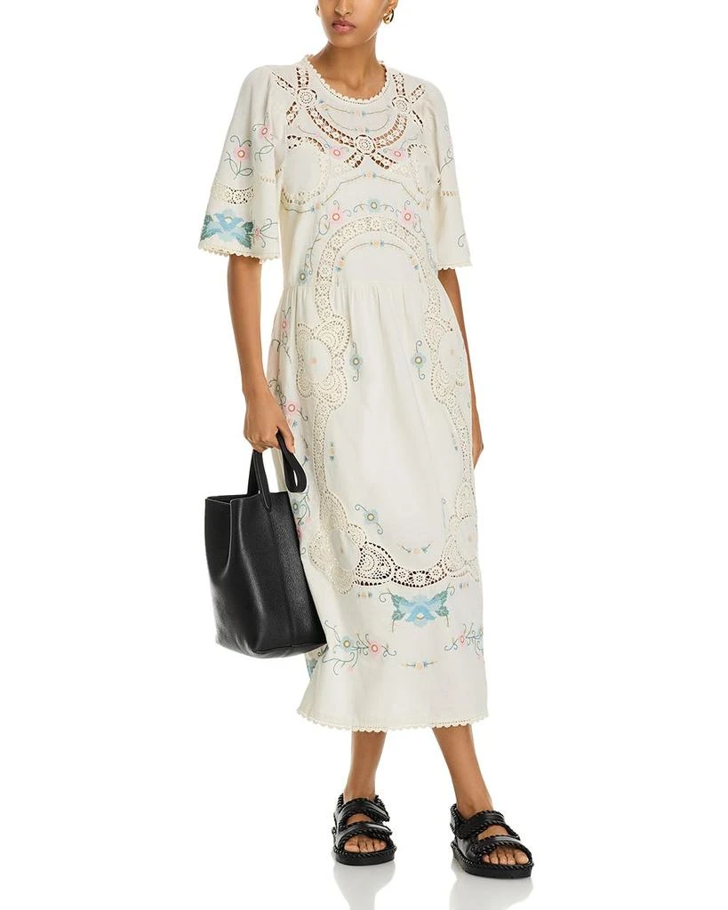 Sea Vesna Embroidered Midi Dress 3