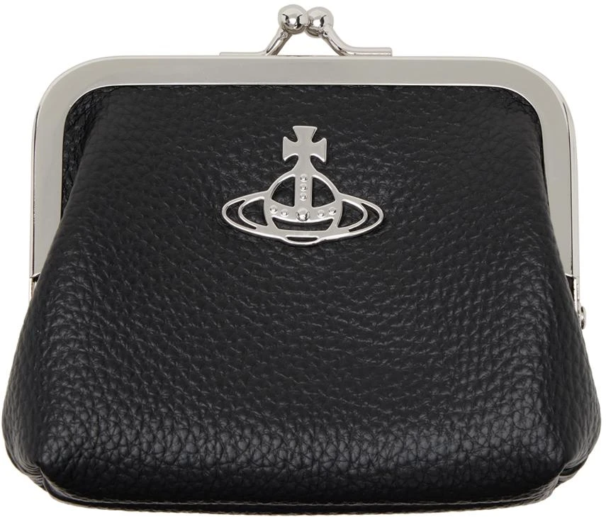 Vivienne Westwood Black Frame Coin Pouch - Crossbody - BeyondStyle