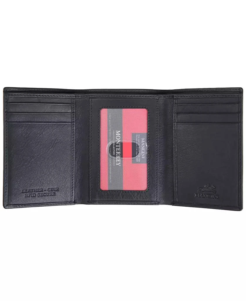 Mancini Leather Goods Men's Monterrey Collection Trifold Wallet 3