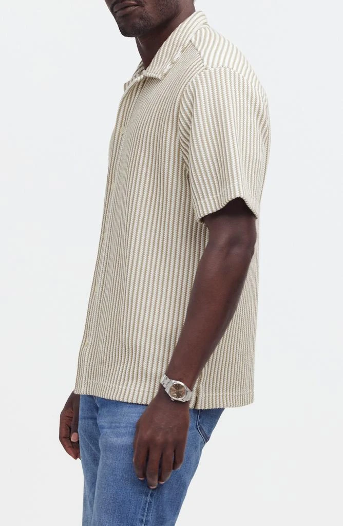 Madewell Textured Knit Camp Shirt 4
