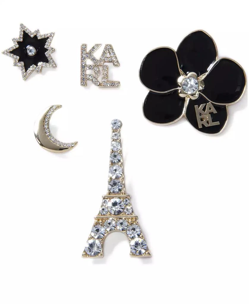 Karl Lagerfeld Paris 3-Pc. Gold-Tone Celestial Trio Pin Set 3