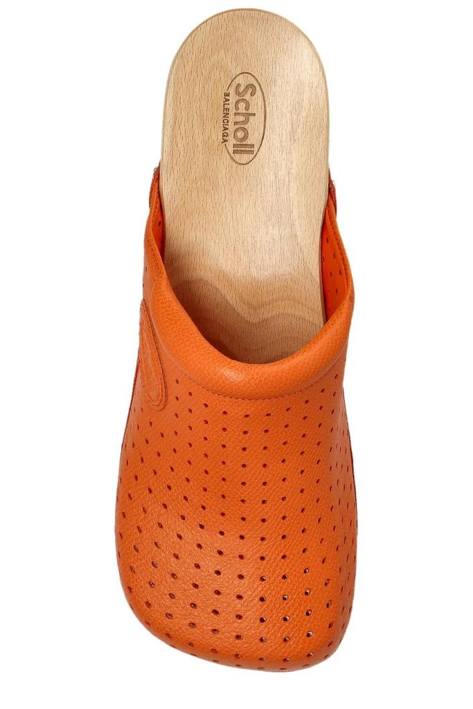 Balenciaga Balenciaga X Scholl Square-Toe Clogs 3