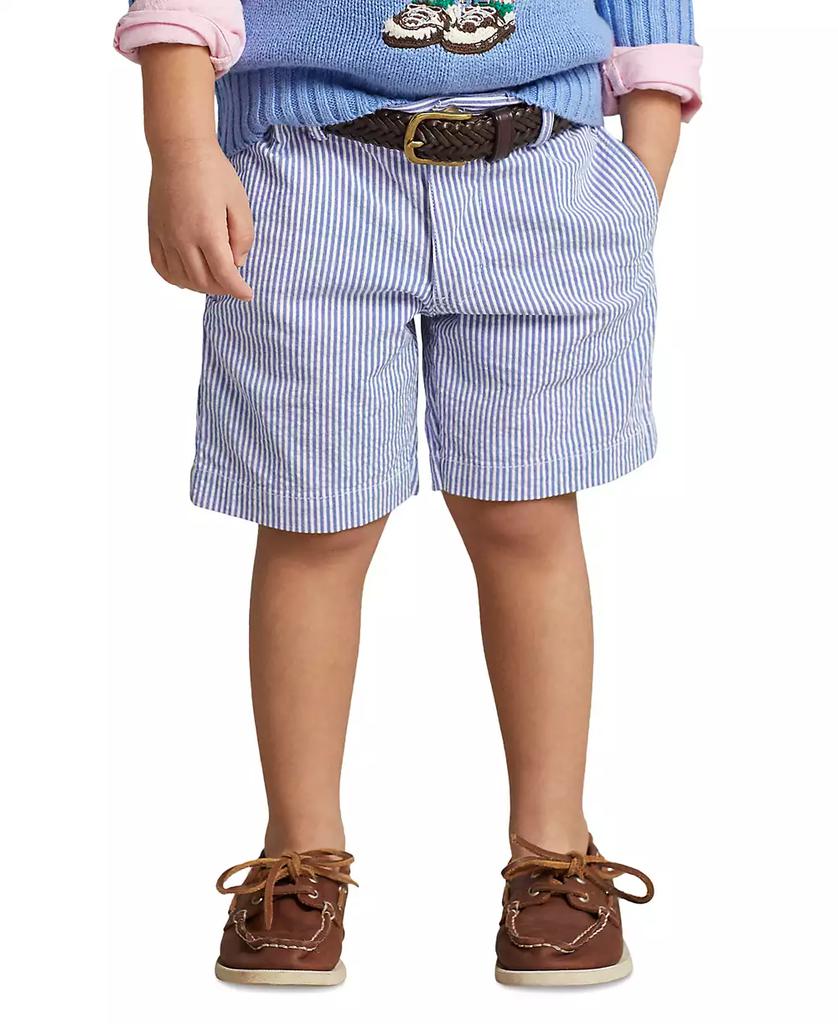 Ralph Lauren Toddler and Little Boys Stretch Seersucker Shorts