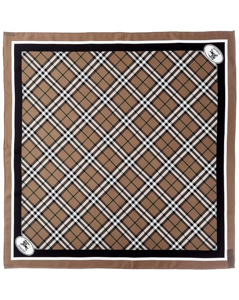 Burberry Check Silk Scarf