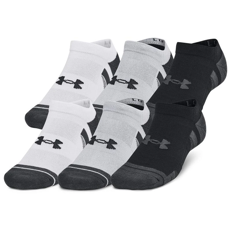 Under Armour Under Armour Perf Tech 6 Pack No Show Socks - Men's 1