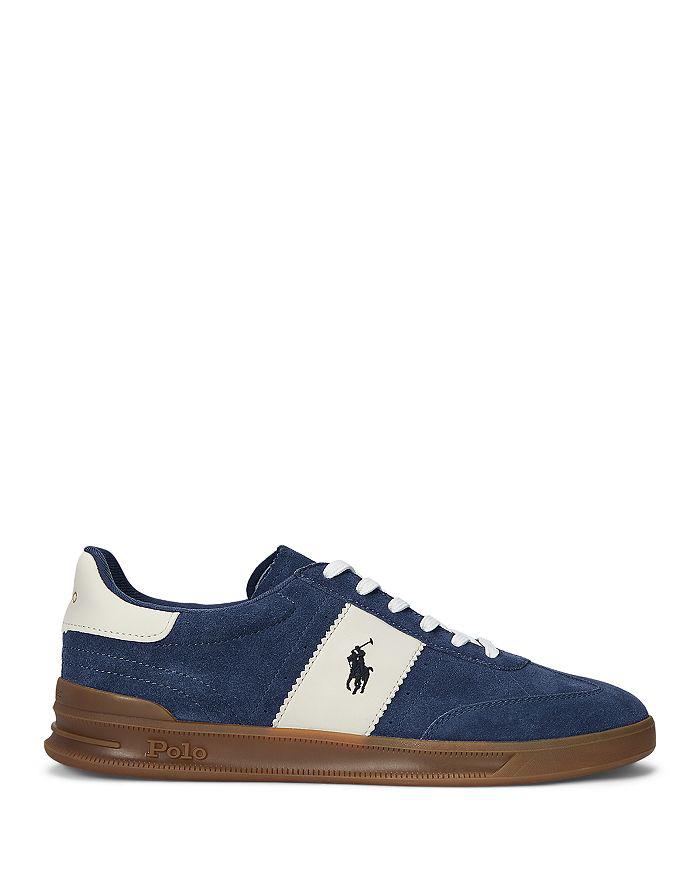 Ralph Lauren Men
s Heritage Aera Suede Sneaker