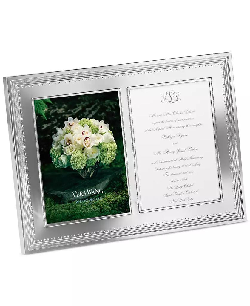 Vera Wang Grosgrain Double Invitation 5" x 7" Frame