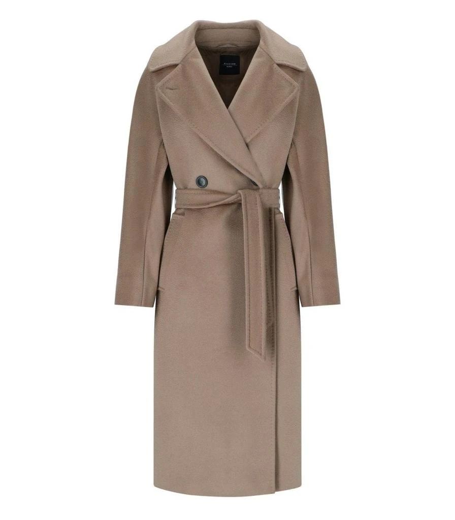 Weekend Max Mara Weekend Max Mara Resina Brown Belted Coat 1
