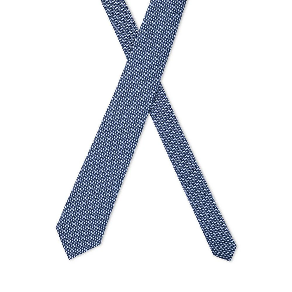 Hugo Boss Men's Micro Pattern Silk-Jacquard Tie 2
