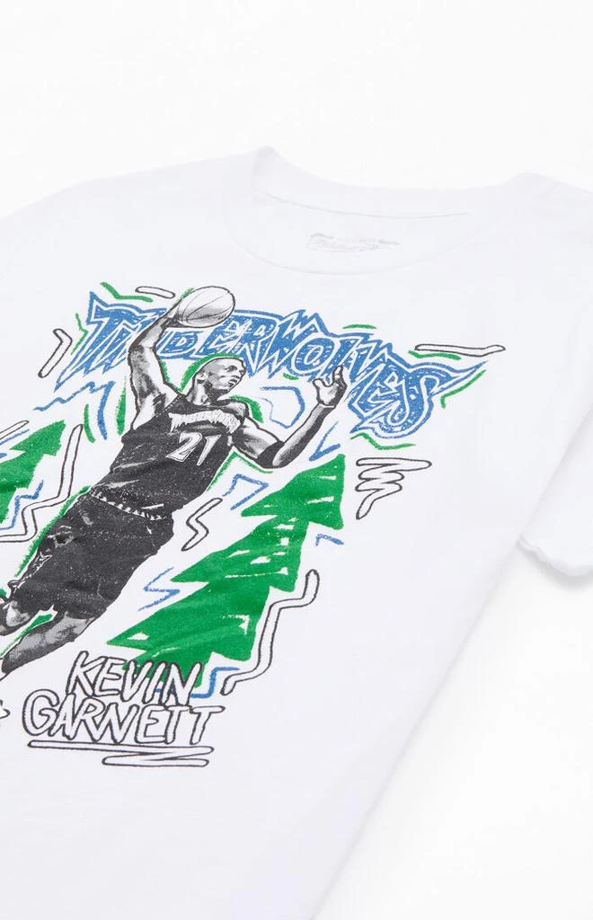 Mitchell & Ness Kids NBA Chalked Up Timberwolves Kevin Garnett T-Shirt 2