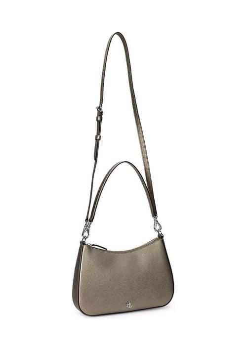 Ralph Lauren Ralph Lauren Crosshatch Leather Medium Danni Bag