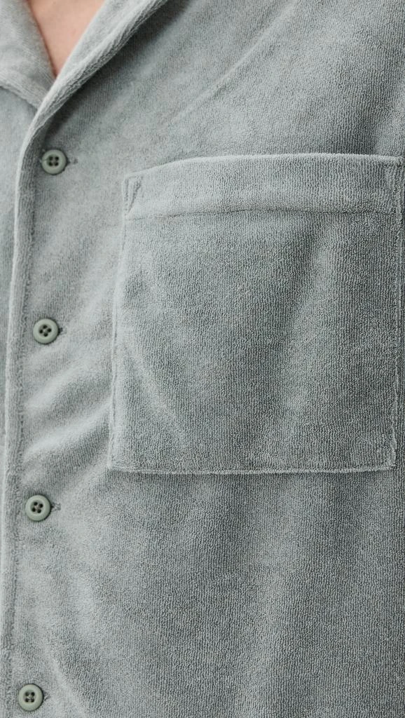 Onia Towel Terry Camp Shirt 5