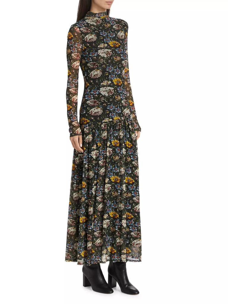 Rhode Mirabelle Floral Long-Sleeve Maxi-Dress 4