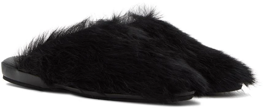 Marni Black Fussbett Sabot Slippers 4