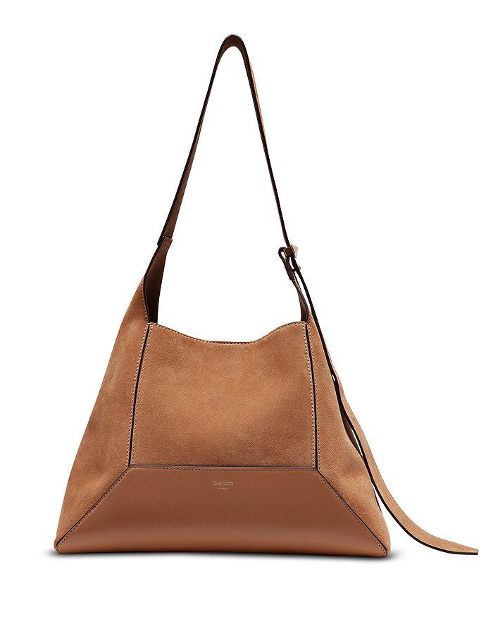 Jimmy Choo Cinch M leather bucket bag - Shoulder Bags