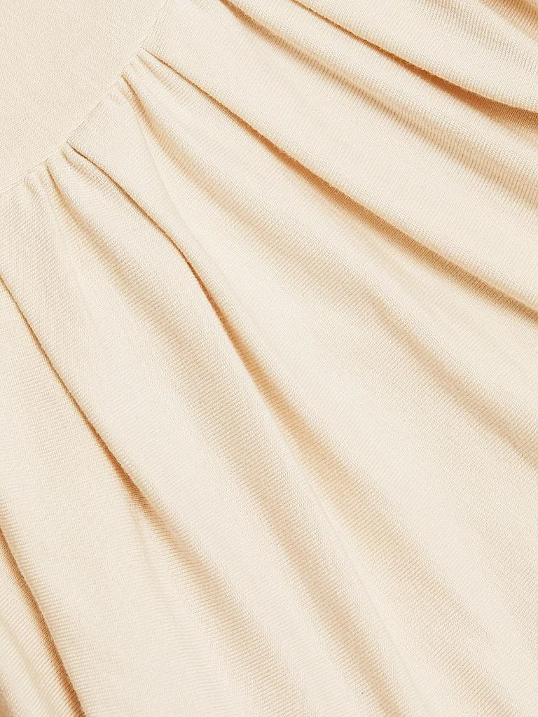 Nonchalant Label Maple Ruched One-Shoulder Long-Sleeve Top 7