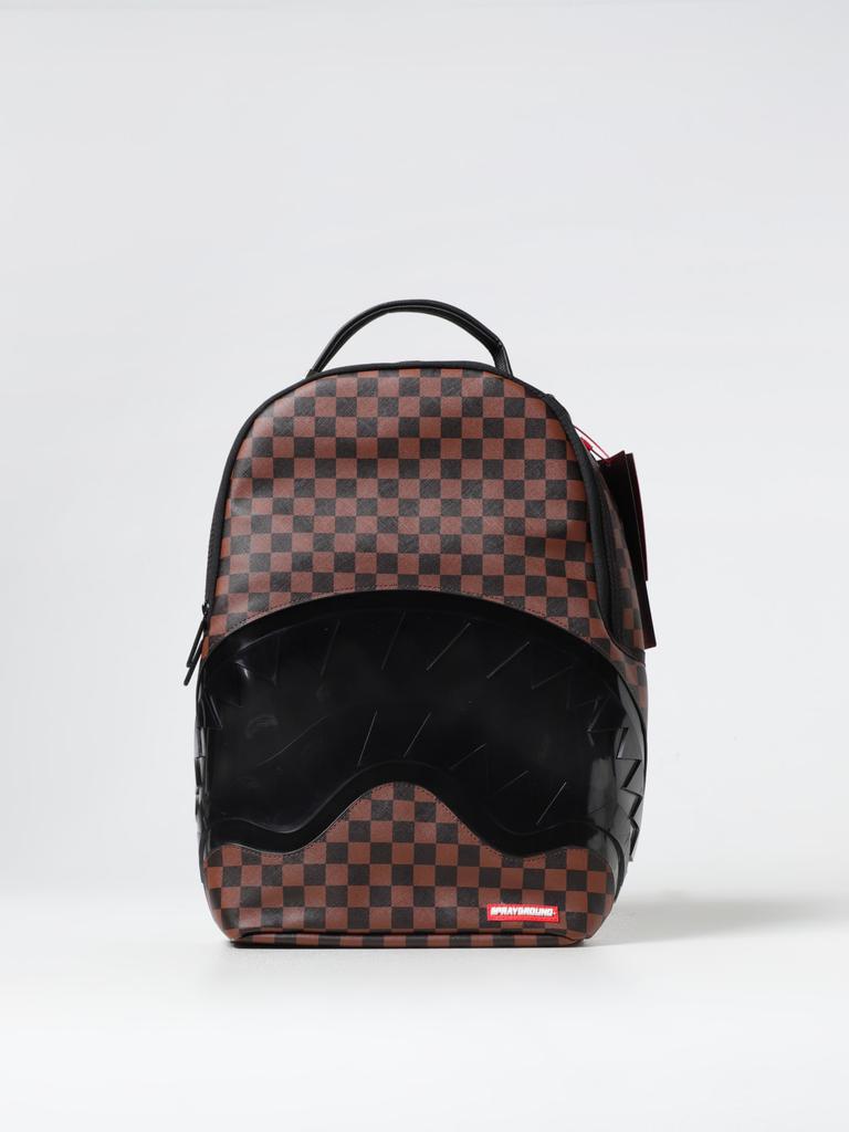 【NONCODE】Reese suede chain backpack Reversed calfskin backpack for Man in Biscuit | Brunello