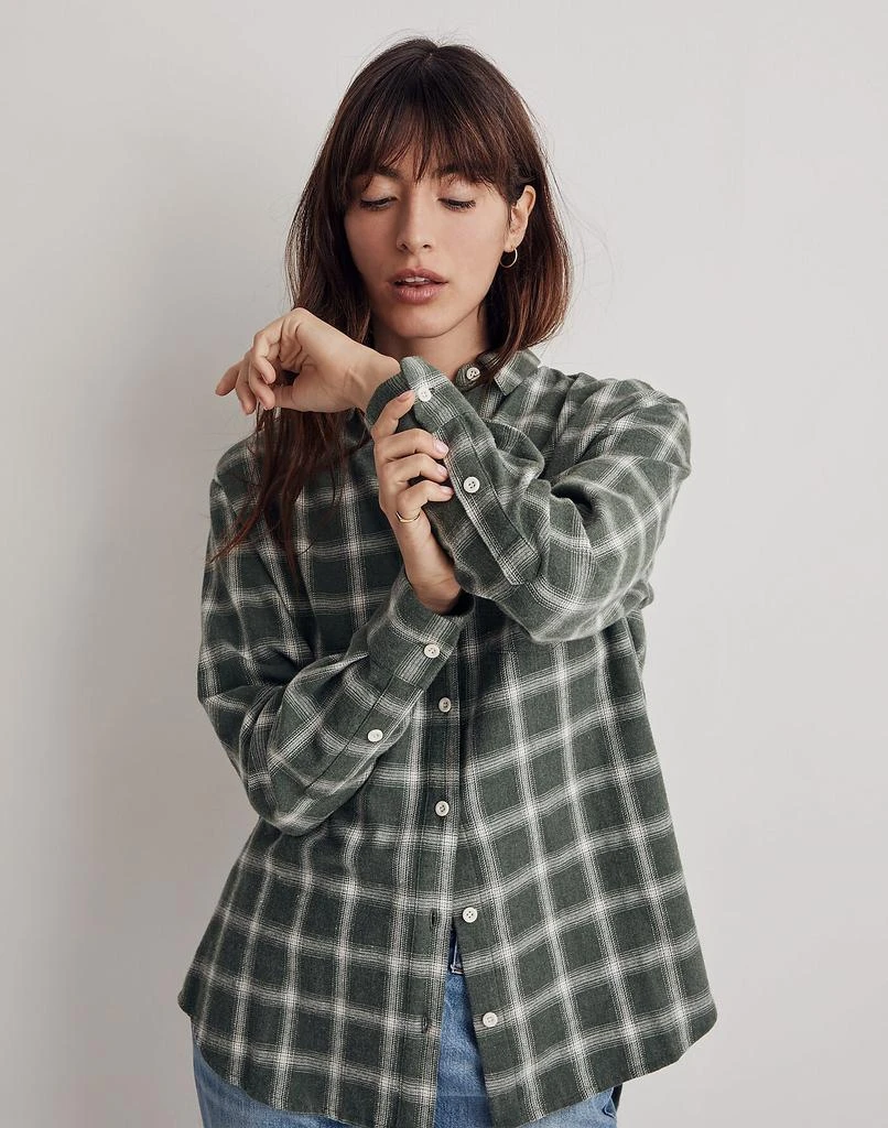 Madewell Oversized Ex-Boyfriend Shirt in Delford Plaid 4