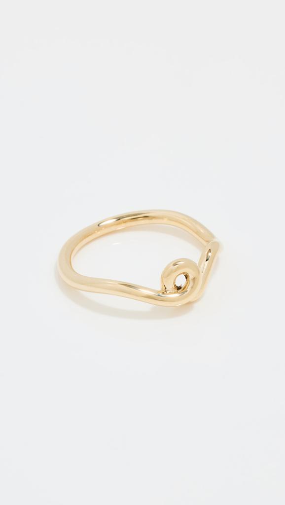 Bea Bongiasca Gold Wave Ring