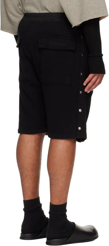 Rick Owens Black Concordians Pusher Shorts 3