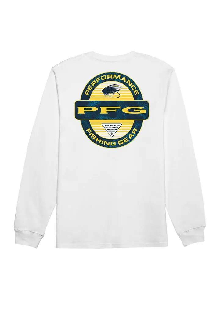 Columbia Men's Yeager Graphic Long Sleeve T-Shirt