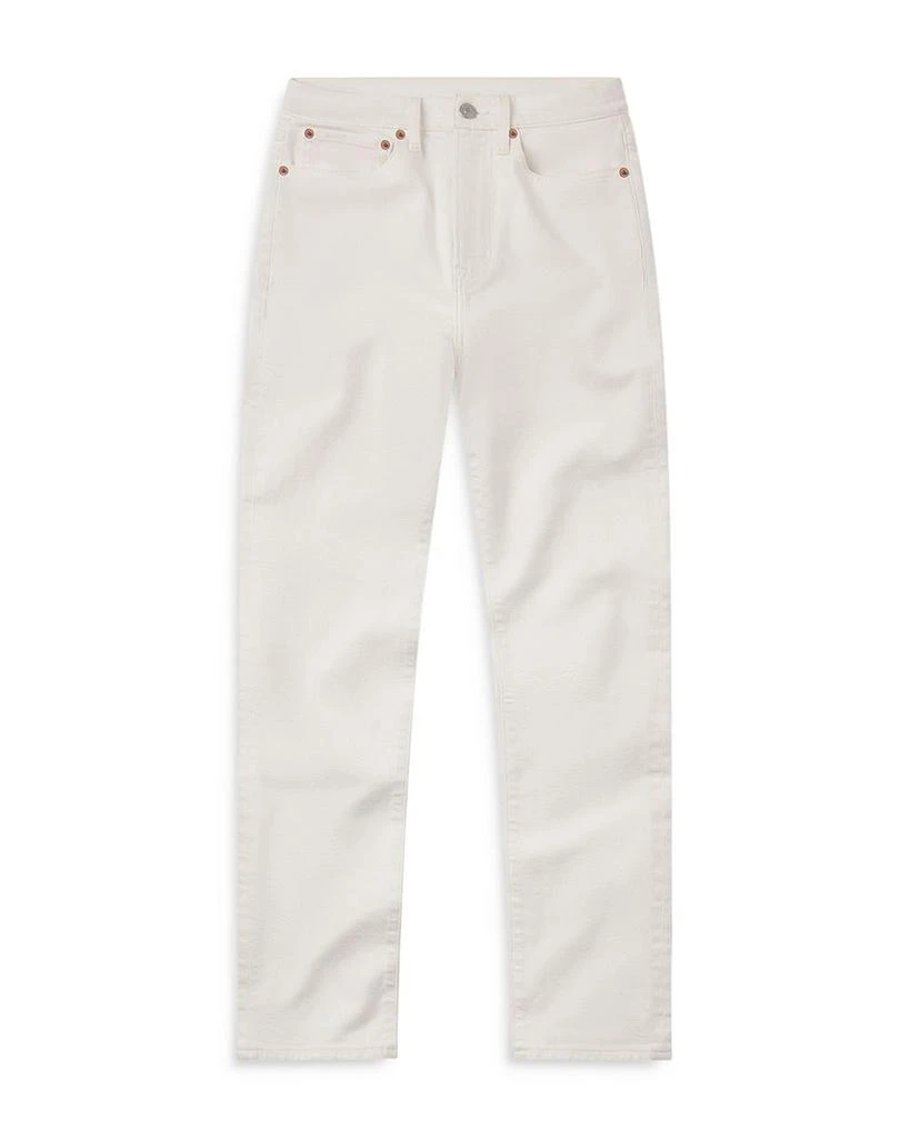 Buck Mason High Rise Cigarette Jeans in Natural 6