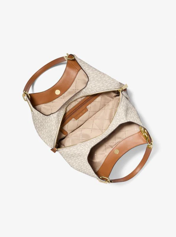 Michael Kors Lillie Large Signature Logo Shoulder Bag 2