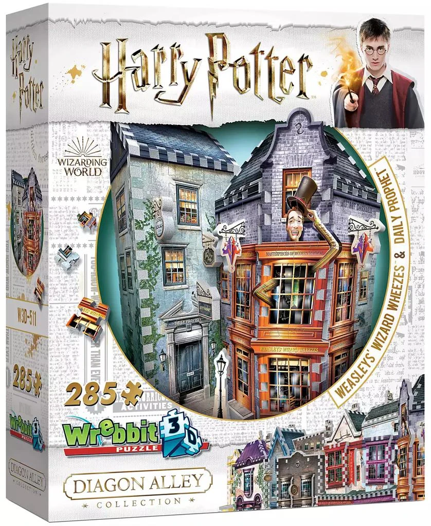 Wrebbit Harry Potter Daigon Alley Collection - Weasleys
Wizard Wheezes Daily Prophet 3D Puzzle- 285 Pieces