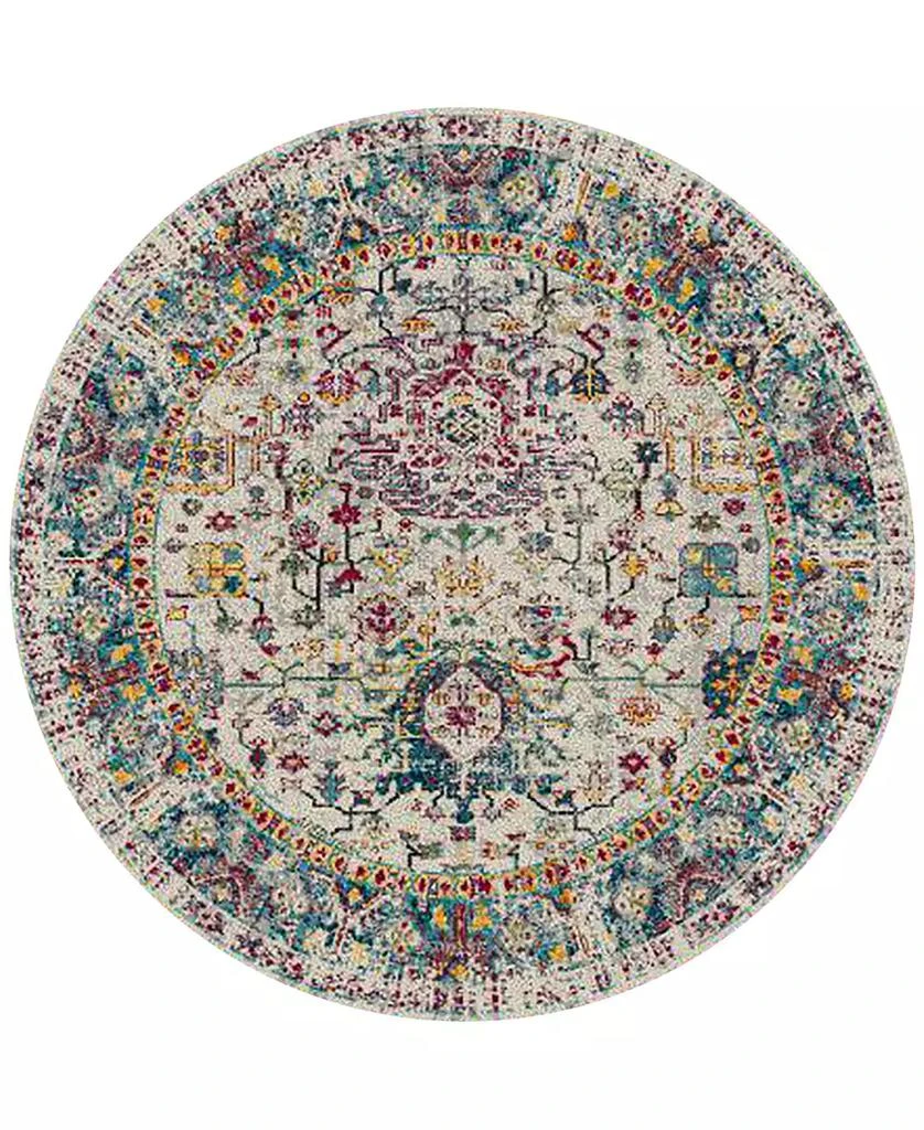 Amer Rugs Montana Carrey 7'6" x 7'6" Round Area Rug 1