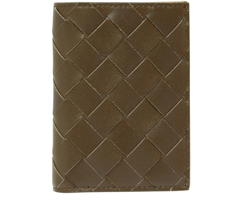 Bottega Veneta Intrecciato slim flap card case 2