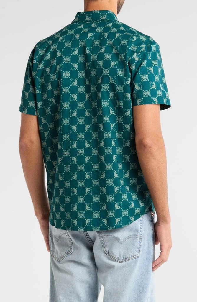 RVCA Kimua Cotton Button-Up Shirt 2