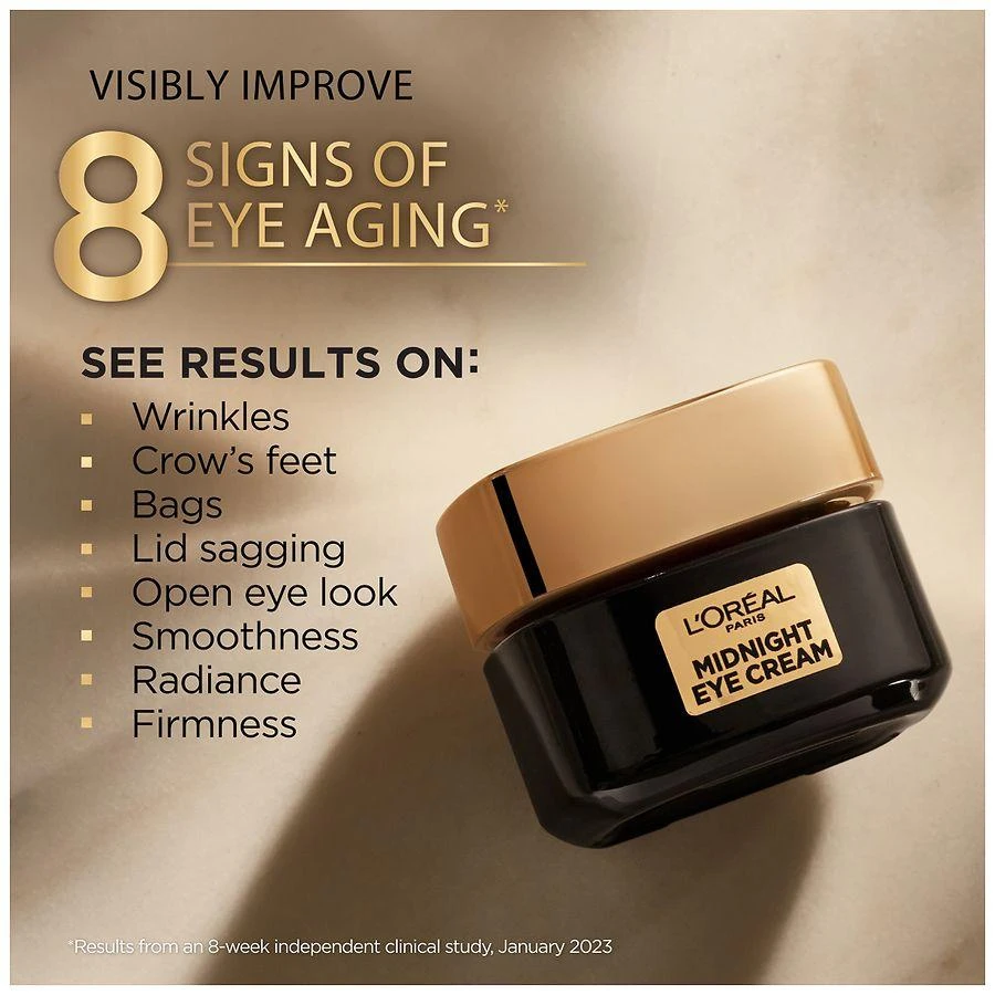 L'Oreal Paris Cell Renewal Midnight Skin Care Anti-Aging Eye Cream With Antioxidants 6