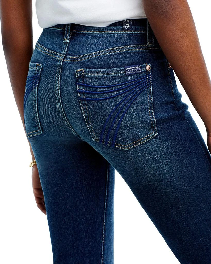 7 For All Mankind B(air) Dojo Mid Rise Flare Jeans in Authentic Fate 5