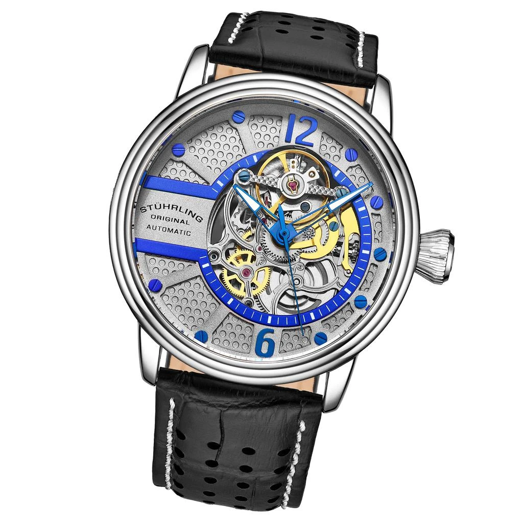 Stuhrling Original Prospero 3971 Automatic 44mm Skeleton 10