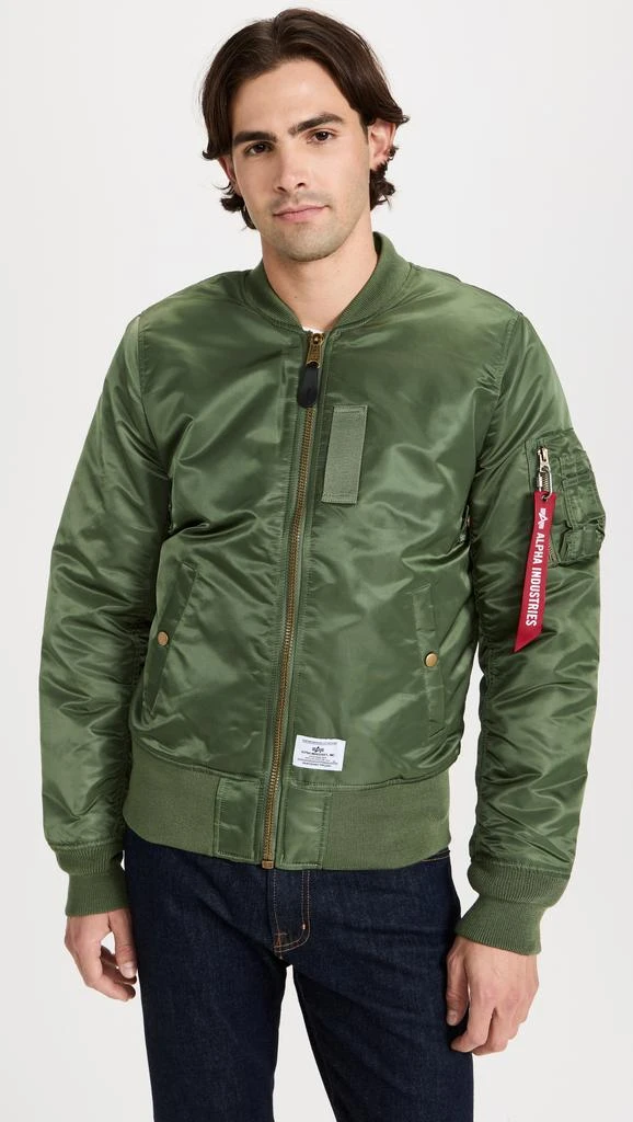 Alpha Industries Ma-1 Mod Bomber Flight Jacket 6