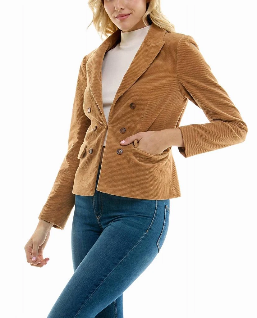 Nicole Miller Natalie Corduroy Blazer 3