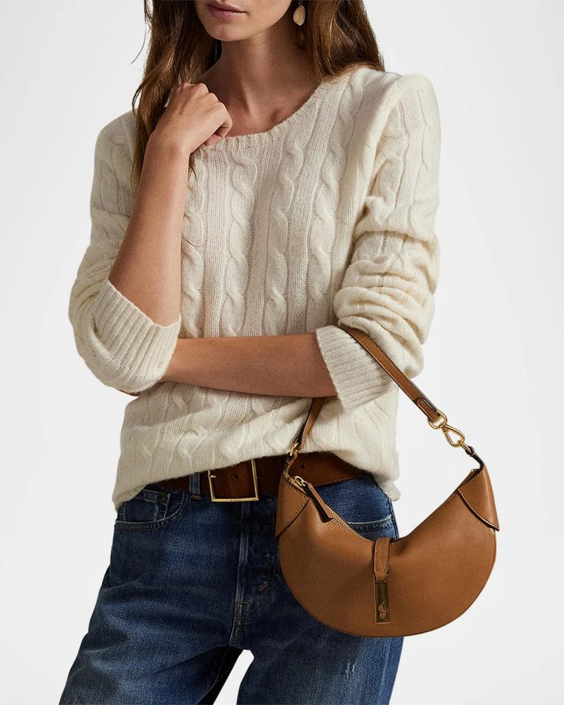 Ralph Lauren Polo ID Mini Calfskin Shoulder Bag 8