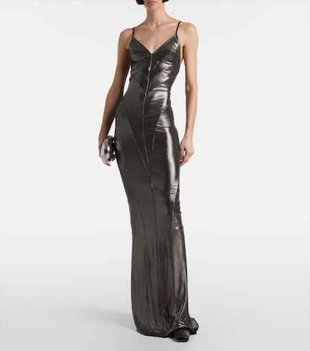 Shop Metallic-effect jersey gown on Sale at BeyondStyle  Get 32% Off  Metallic-effect jersey gown with Limited-Time Flash Deals, Exclusive  Discounts, and Special Offers. Enjoy Unbeatable Savings on Metallic-effect jersey  gown, Compare