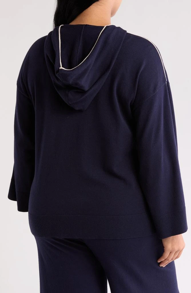 Max Studio Fine Gauge Hooded Sweater 2