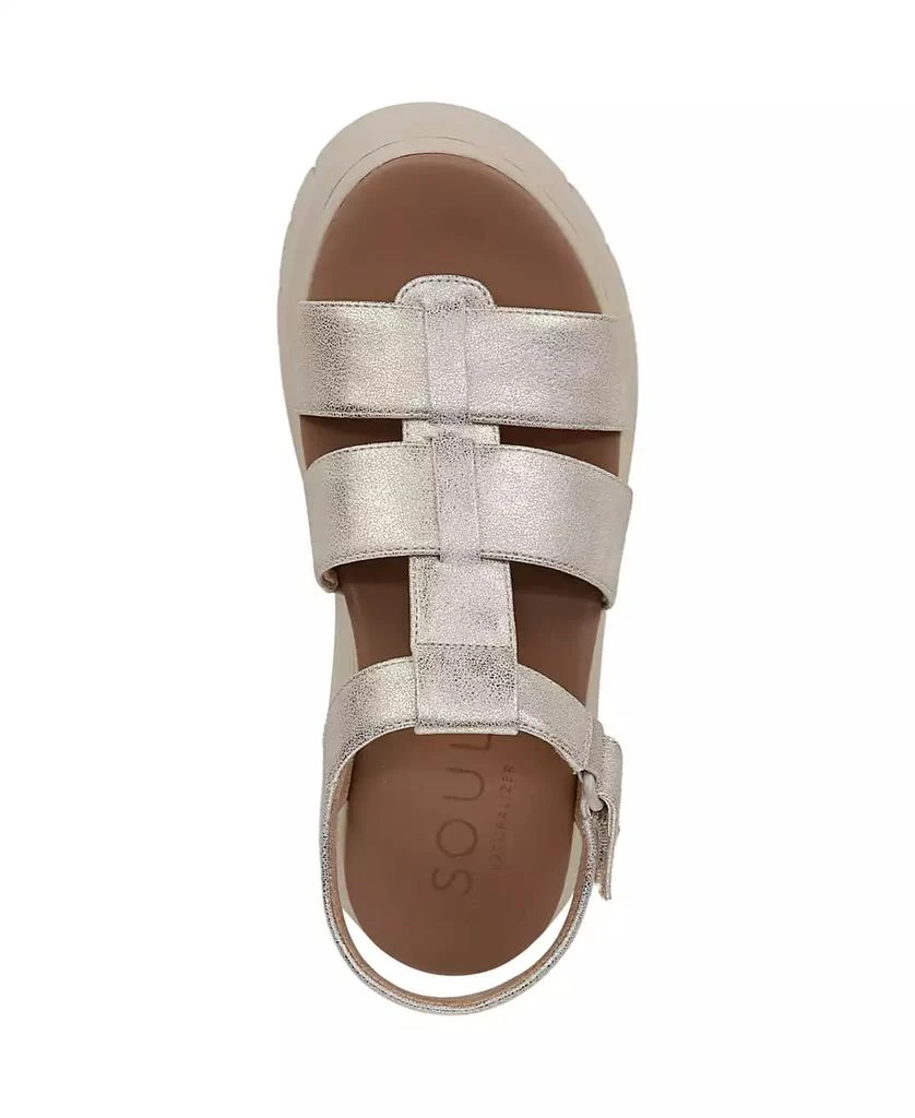 Soul Naturalizer Women's Pippa Lug Sole Fisherman Platform Sandals 4