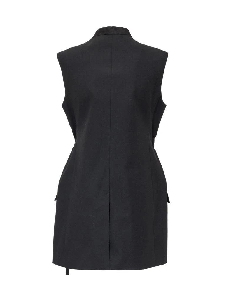 Givenchy Givenchy Chain Embellished Sleeveless Jacket 2