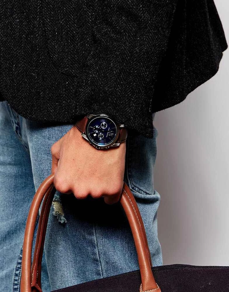 Armani Exchange Armani Exchange AX2501 leather strap watch 3